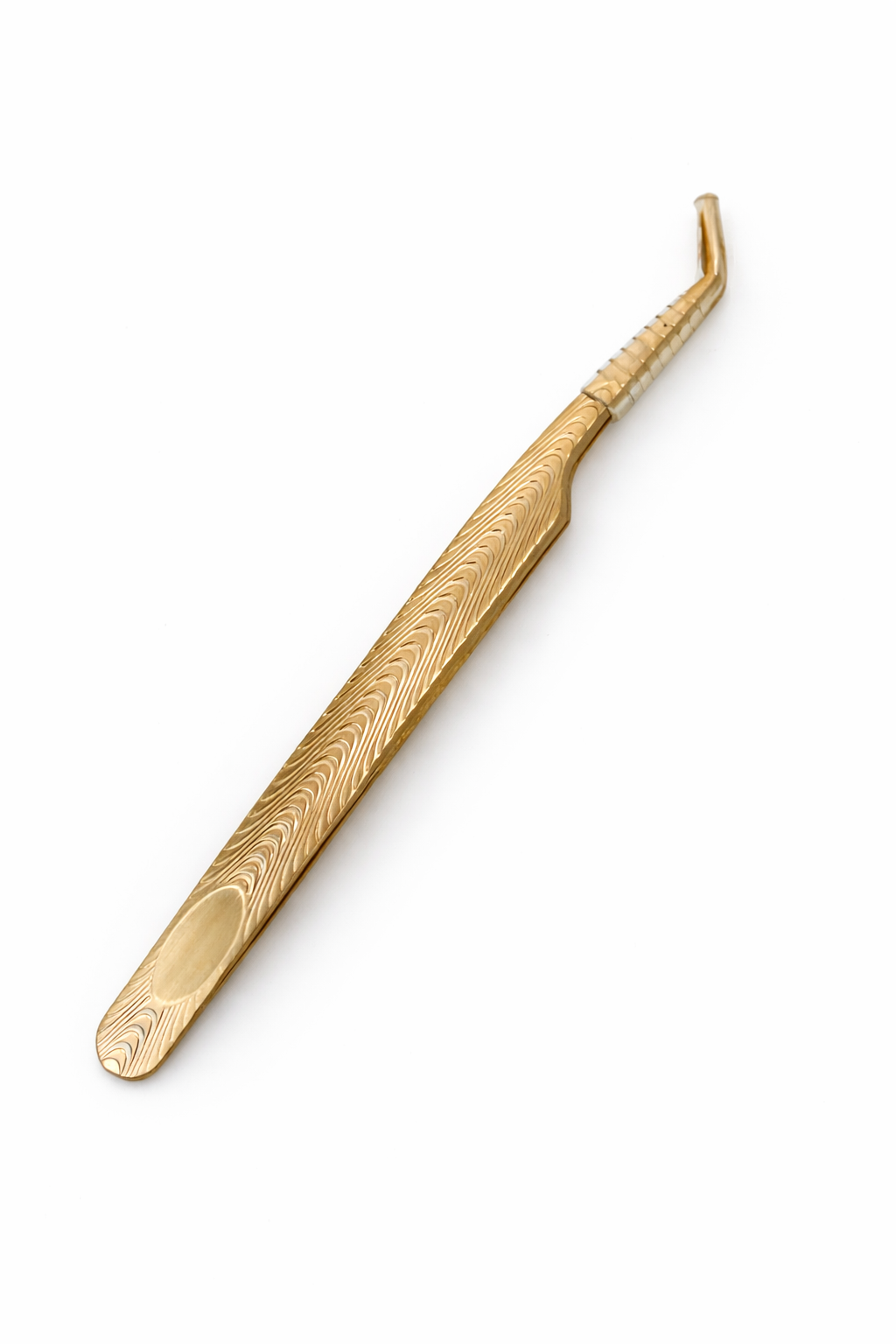 Gold Princess Curve Tweezer