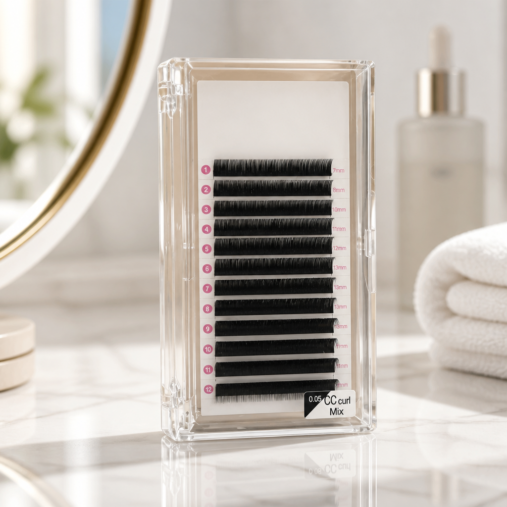 Silky Cashmere Lashes 0.05 | Mega Volume Faux Mink Lash Extensions