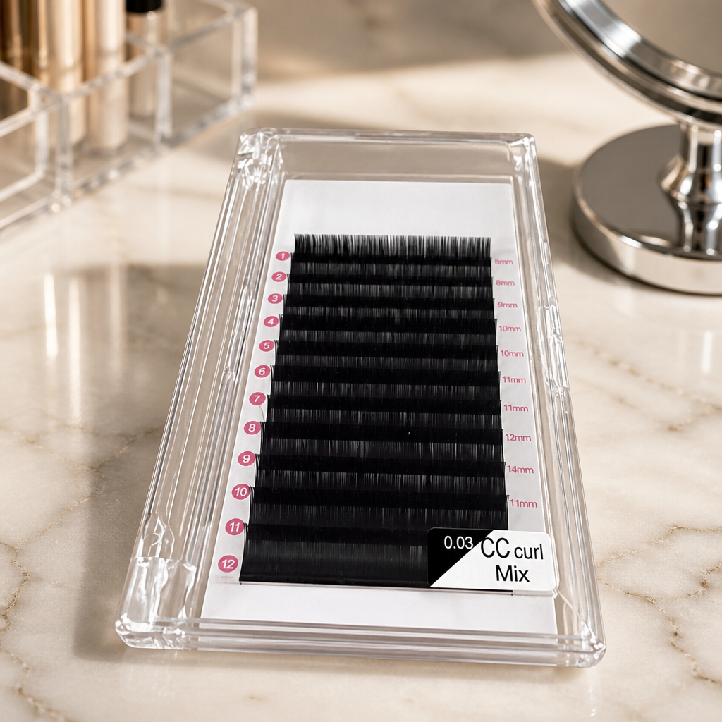 Ultra Volume Faux Mink Lashes – 0.03 CC Curl Mixed Length