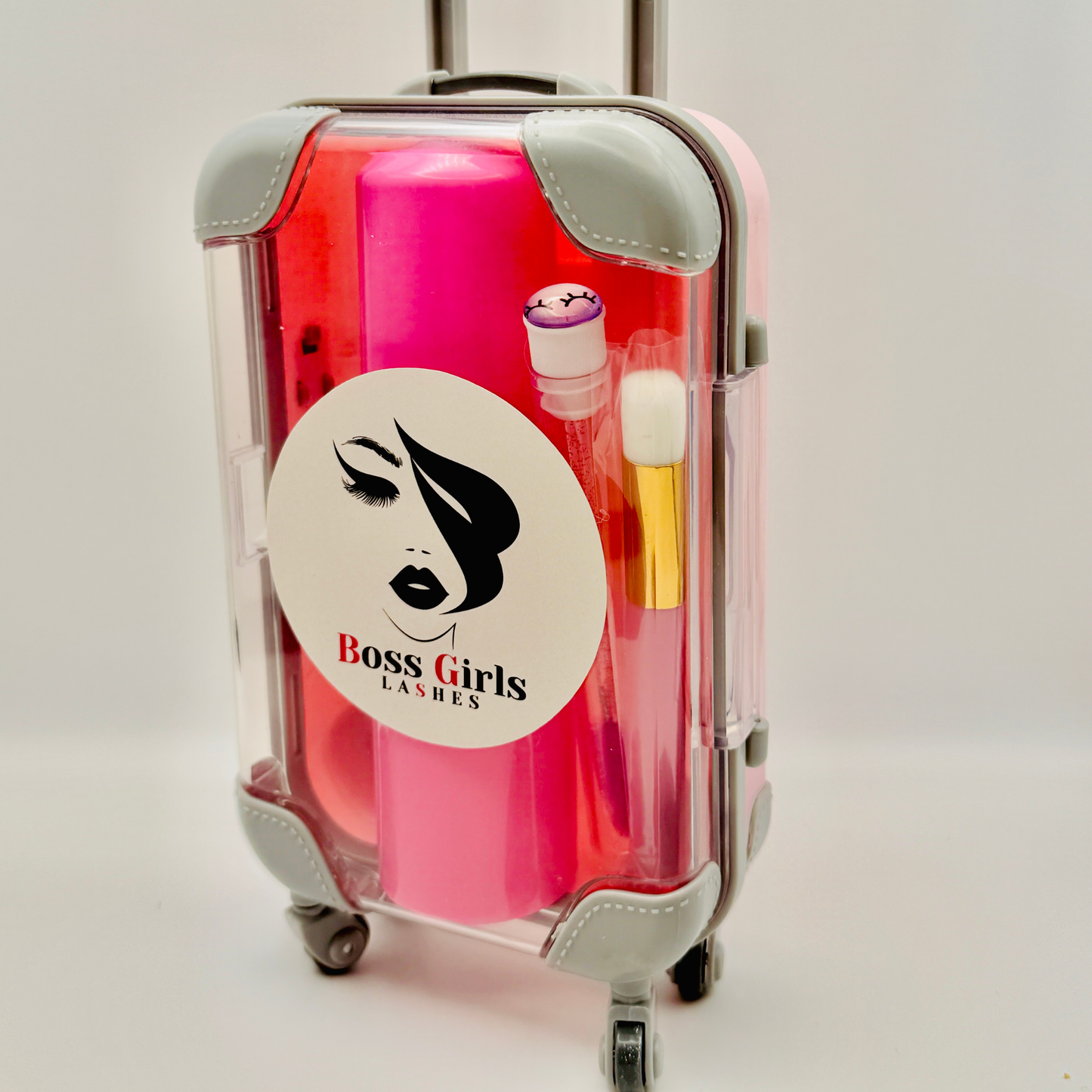 Boss Girls Travel Lash Care Kit | Lash Shampoo & Accessories
