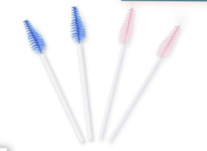 Disposable Lash & Brow Spoolie Brushes – 50 Count