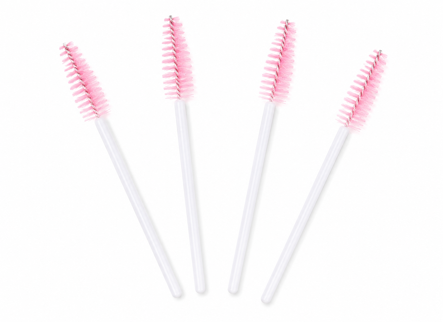 Disposable Lash & Brow Spoolie Brushes – 50 Count