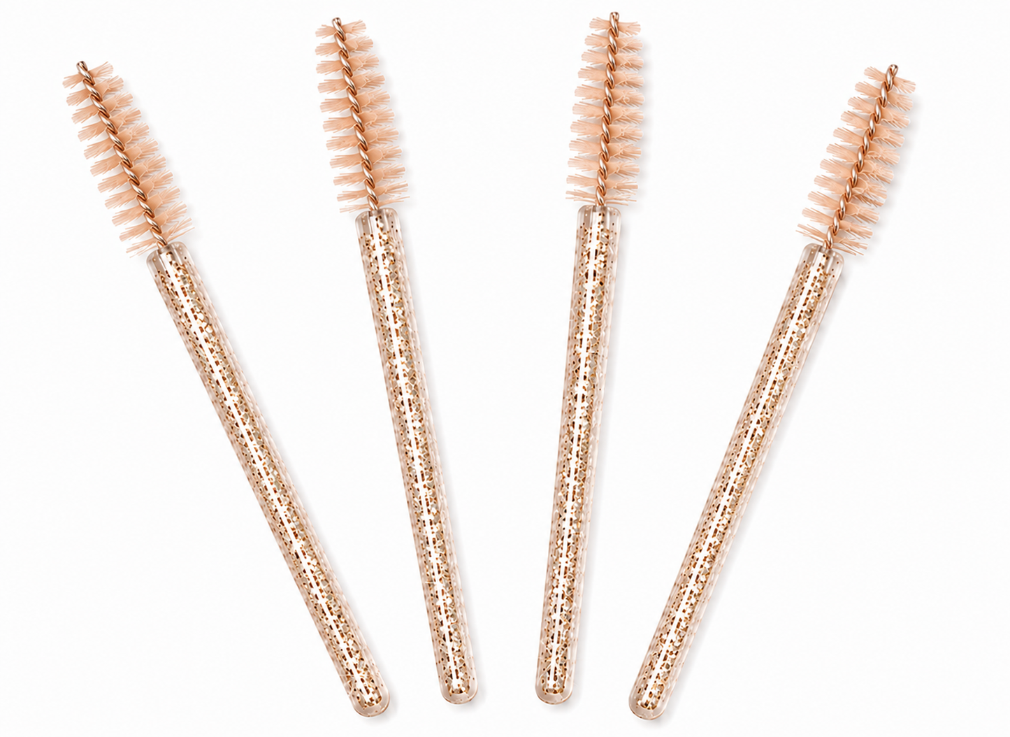 Disposable Lash & Brow Spoolie Brushes – 50 Count