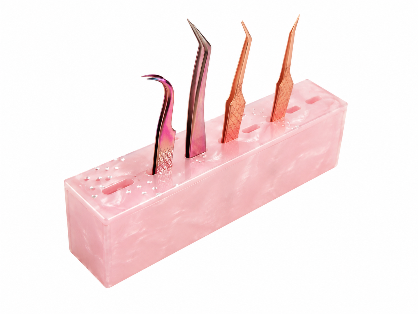 Diamond Grip Tweezer Case | Glitter Lash Tweezer Storage Holder