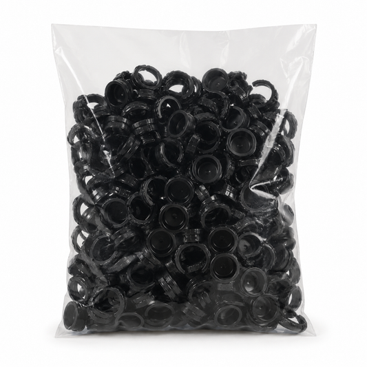 Lash Glue Rings 100 CT | Disposable Adhesive Rings for Lash Extensions