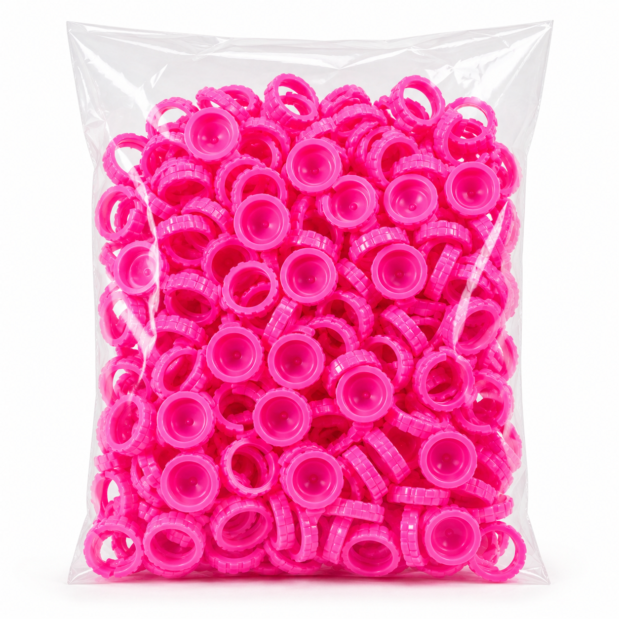 Lash Glue Rings 100 CT | Disposable Adhesive Rings for Lash Extensions