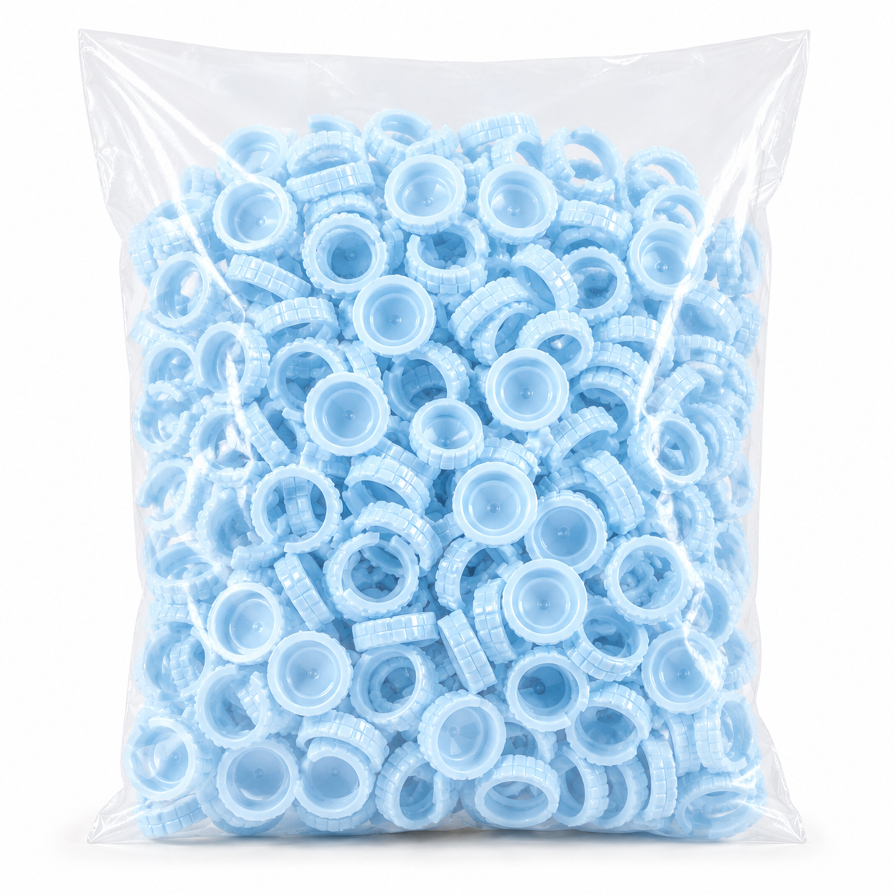 Lash Glue Rings 100 CT | Disposable Adhesive Rings for Lash Extensions