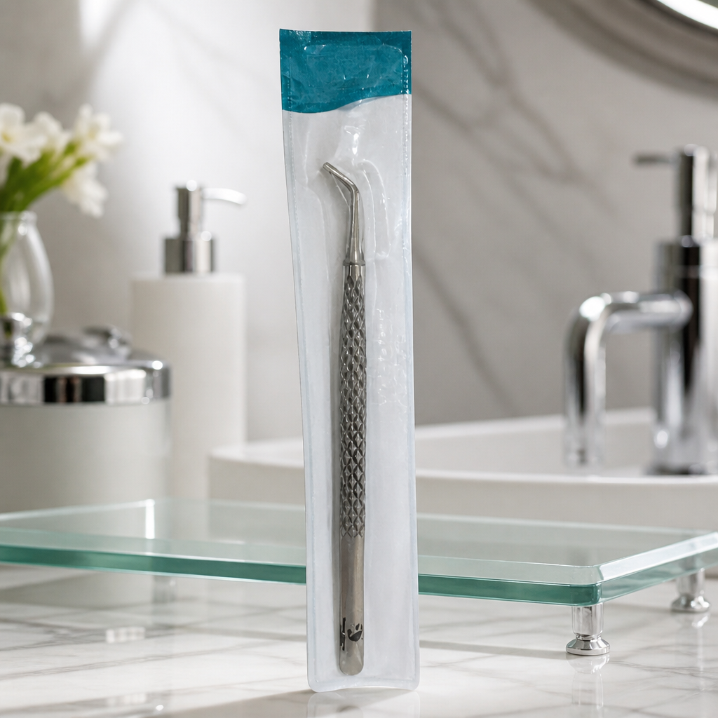Diamond Grip Volume Tweezer | Precision Lash Extension Tweezer