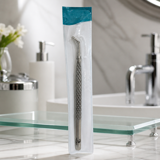 Diamond Grip Volume Tweezer | Precision Lash Extension Tweezer