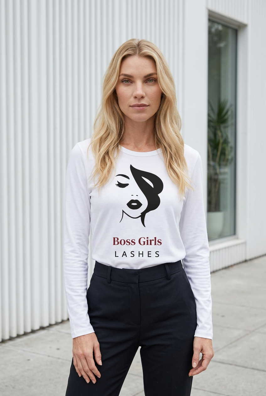 Boss Girls Long Sleeve T-Shirt