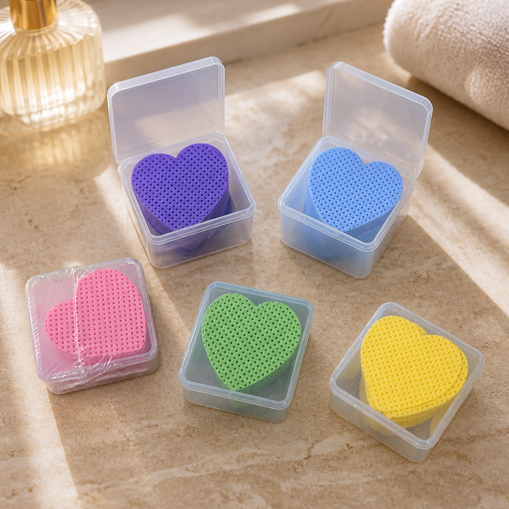 Heart Shaped Adhesive Wipes | Lash Tweezer Cleaning Wipes
