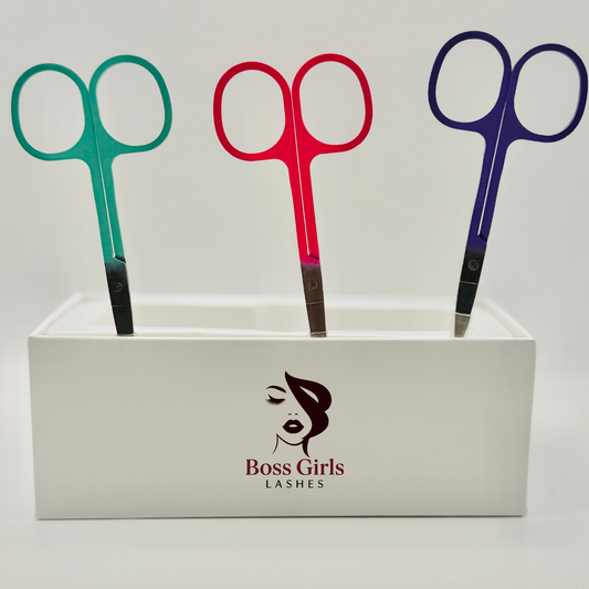 Colored Precision Lash Scissors